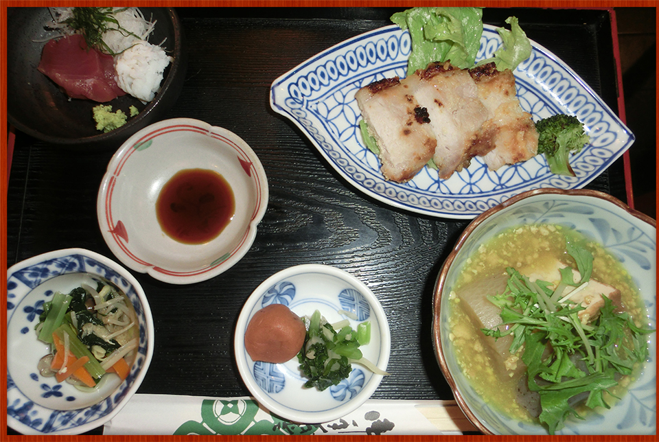 老松割烹・天ぷら　あ.うん定食